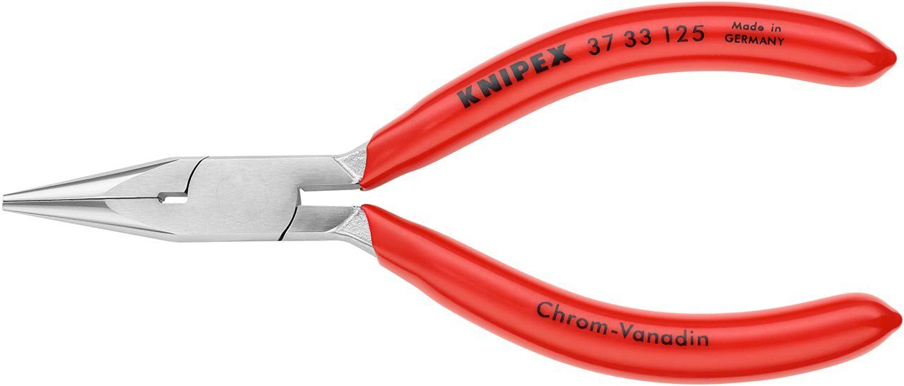 Gripping pliers for precision mechanics, chrome-plated, 125 mm #zoom-3