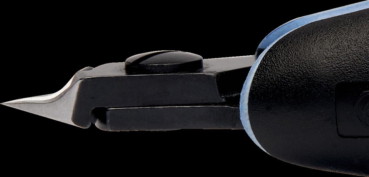Pince coupante diagonale de précision ERGO ESD, tête pointue et aplatie, XS Flush #zoom-4