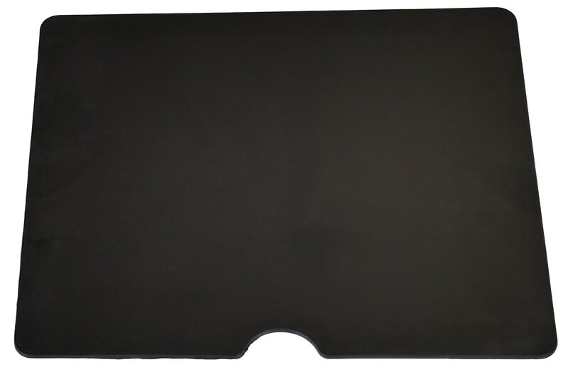 ESD Aufstellplatte 210 ESD-CON, PS, schwarz, 210 x 175 mm