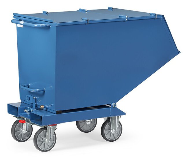 Coperchio incernierato apribile su 2 lati per il dumper 4704 