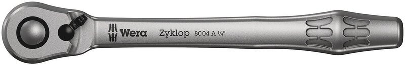 Metal ratchet with reversible lever with 1/4" drive, 1/4" x 141 mm #1