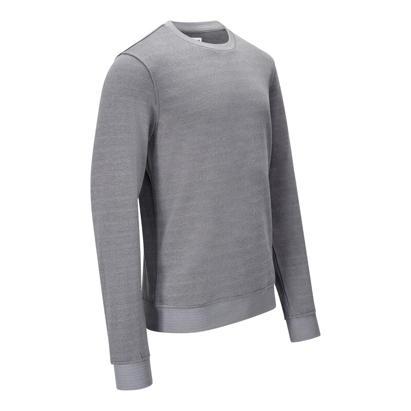 Bluza ESD, okrągły dekolt, szara, rozmiar XL, krój Comfort-Fit #5