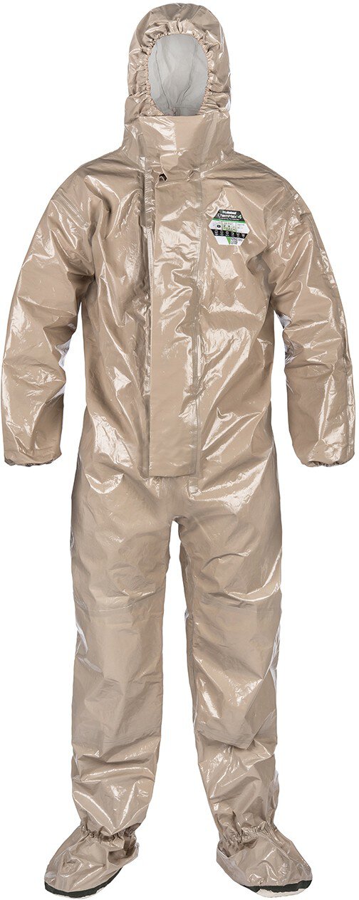 ChemMax® 4, chemical protection suit, grey-white, size L #zoom-1