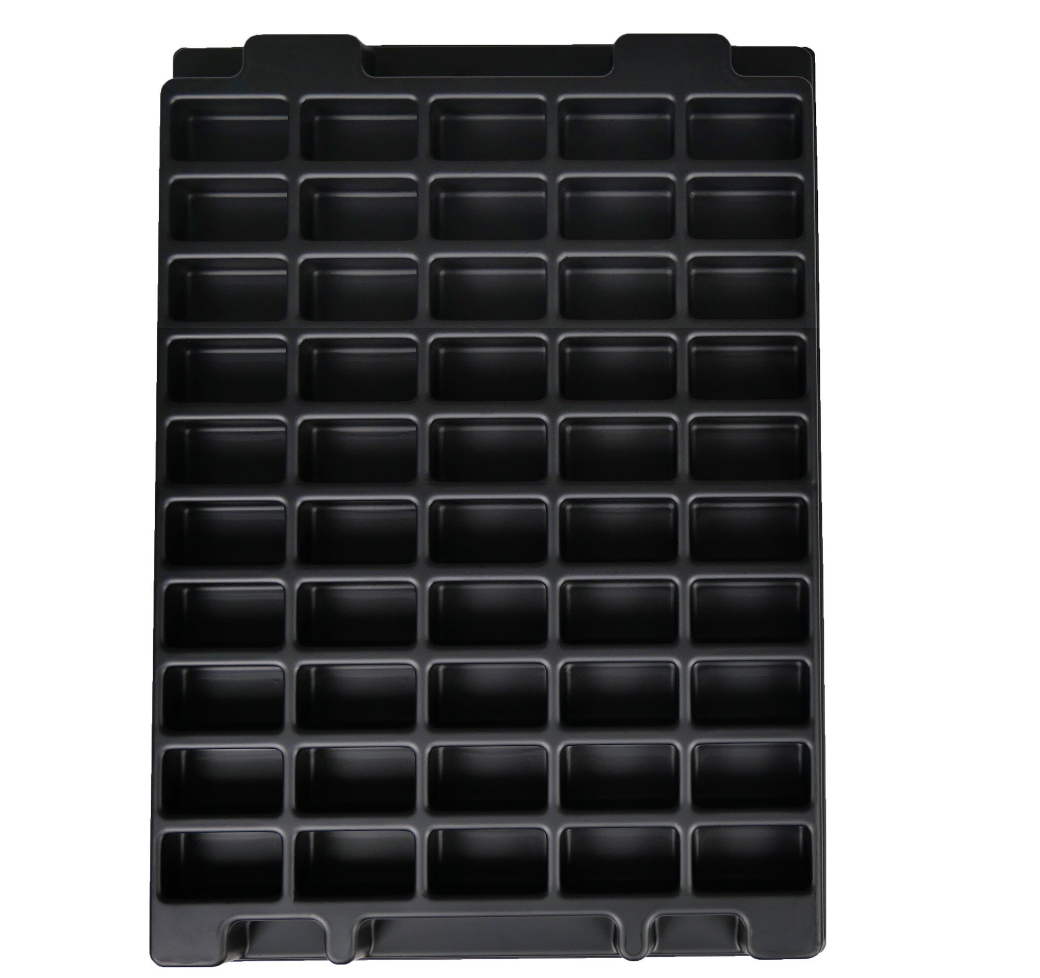 ESD insert for Euro box 1 and 2, 50 compartments, 350 x 250 x 26 mm #zoom-2