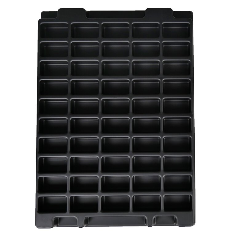 ESD insert for Euro box 1 and 2, 50 compartments, 350 x 250 x 26 mm #2