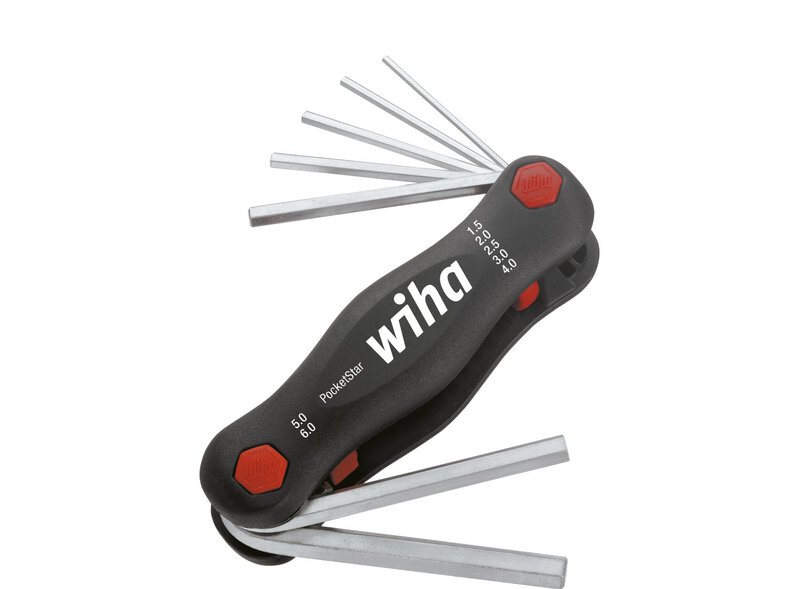 Multitool PocketStar® Sechskant 7-tlg. SB-Version mit Eurolochaufhänger (23037) #1