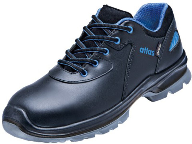 Halbschuh GTX 563 XP 2.0, S3, Glattleder, Unisex, schwarz/royal blau, Größe 49 #1
