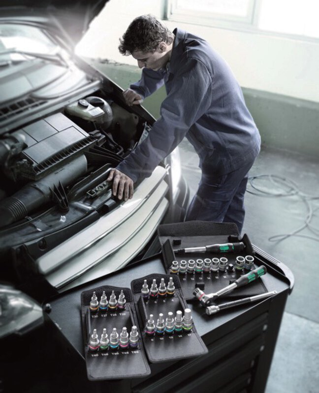 Bitnuss-Satz TORX®, mit Haltefunktion, 9-teilig #3