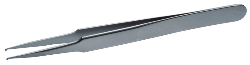SMD-Pinzette, für Bauteile bis 1mm, 45° Greifwinkel, 120 mm #zoom-1