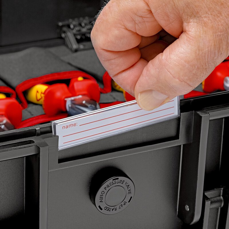 Werkzeugkoffer "Robust45 Move" Elektro, 63-teilig, mit integrierten Rollen und Teleskopgriff #4