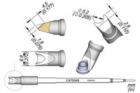 Cylindryczny grot lutowniczy, średnica 5,2 mm, C470049 #thumbnail-1