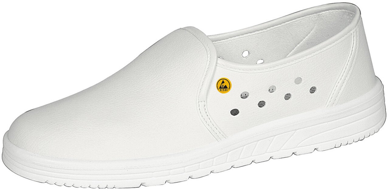 Slipper white ESD - 42, 32370 ESD-professional shoes air cushion ladies / men, O1 #zoom-1