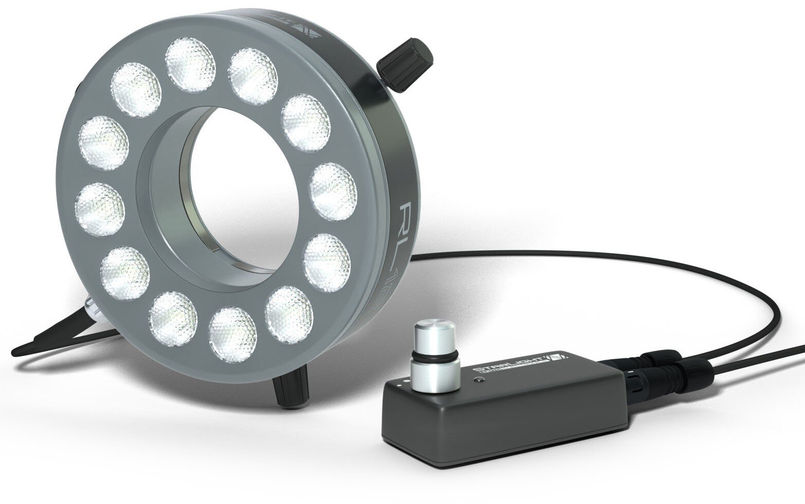 LED-Ringlicht RL12-18f PW, pur-weiß, 6.000 K #zoom-1