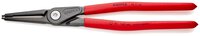 Precision circlip pliers for inner rings in bores covered with anti-slip plastic, grey, atramented 320 mm (SB card/blister) #thumbnail-1