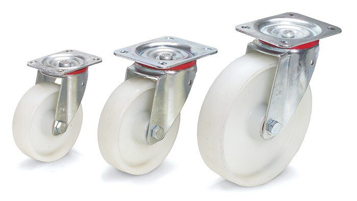 roulette pivotante 150 x 40 mm avec roue en polyamide  #zoom-1