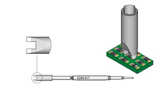 Desoldeerpunt Chip 2,2 mm, C245017 #zoom-2