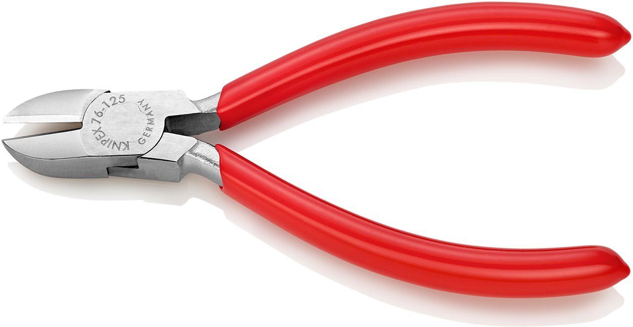 Diagonal cutter for electrical mechanics, chrome-plated, 125 mm #zoom-2