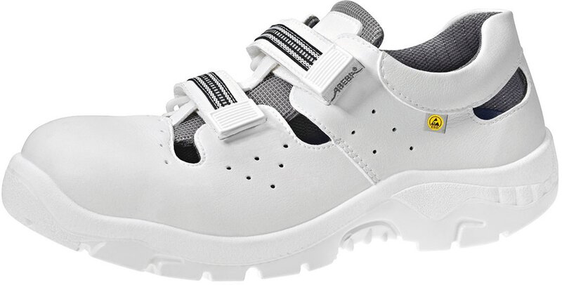 Safety shoe anatom, sandal white ESD, 49