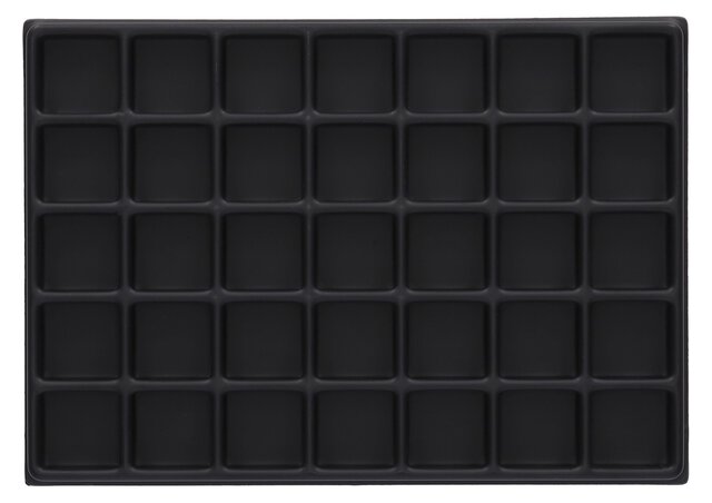ESD Einlage für Sortimentskasten 210, 35 Fächer à 25 x 24 mm