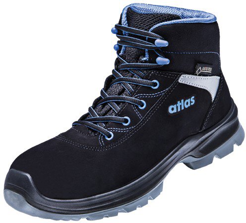 Safety shoe GTX 575 2.0 XP, S3, nubuck leather, unisex, black/royal blue, size 47 #zoom-1