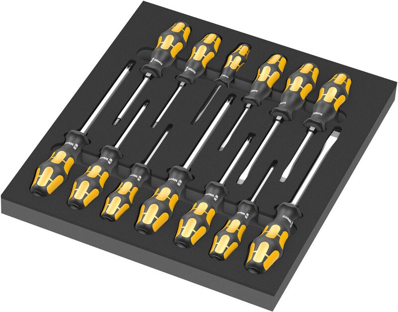 Schaumstoffeinlage Der Schraubmeißel Schraubendreher Set 1, 13-teilig #1