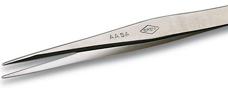 Weller Erem AASASL Precision Economic Tweezer, 125 Mm From Stainless Steel Body With Stainless Steel Tip #zoom-5