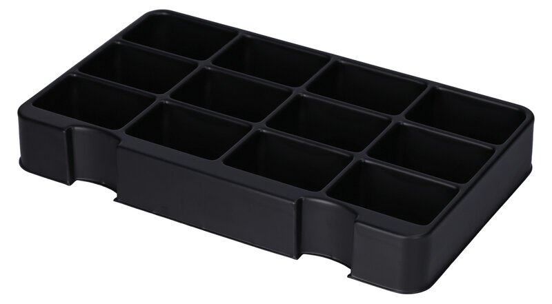 ESD Einlage für Sortimentskasten 166, 12 Fächer à 64 x 44 mm #2