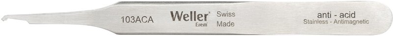 Weller Erem 103ACA SMD Tweezers, Angled 45°, for Vertical Application, 115mm #3
