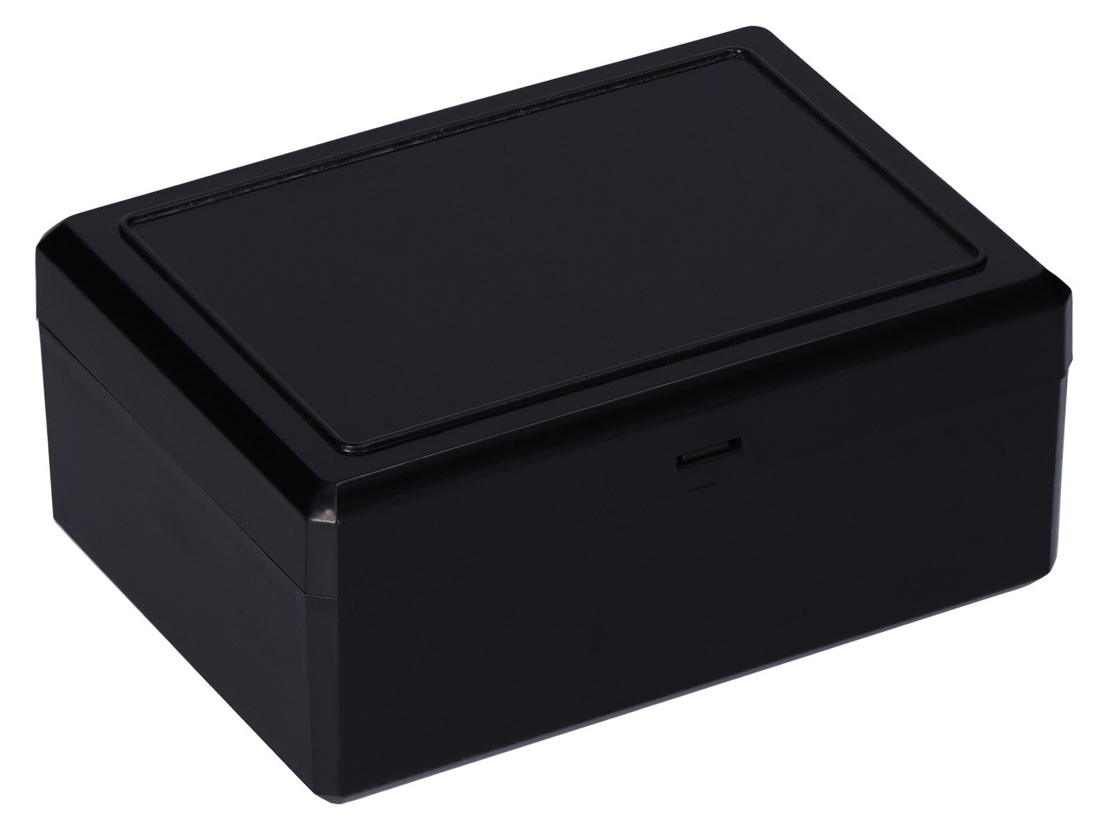 ESD stacking box with hinged lid, internal dimensions: 106 x 75 x 46 mm #zoom-4