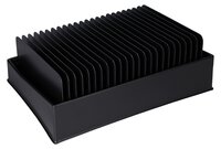 ESD SMD reel stand up to Ø 330 mm, 25 variable spacers, black, 455 x 315 mm #thumbnail-2