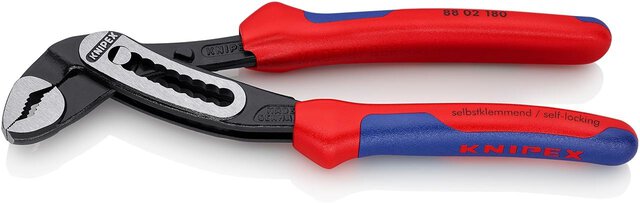 Alligator® water pump pliers, black atramentized
