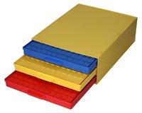 ESD SMD Schrank 340/22 ESD-DIS, 3 Schubladen á 144x SMD Box N1, bunt #thumbnail-1