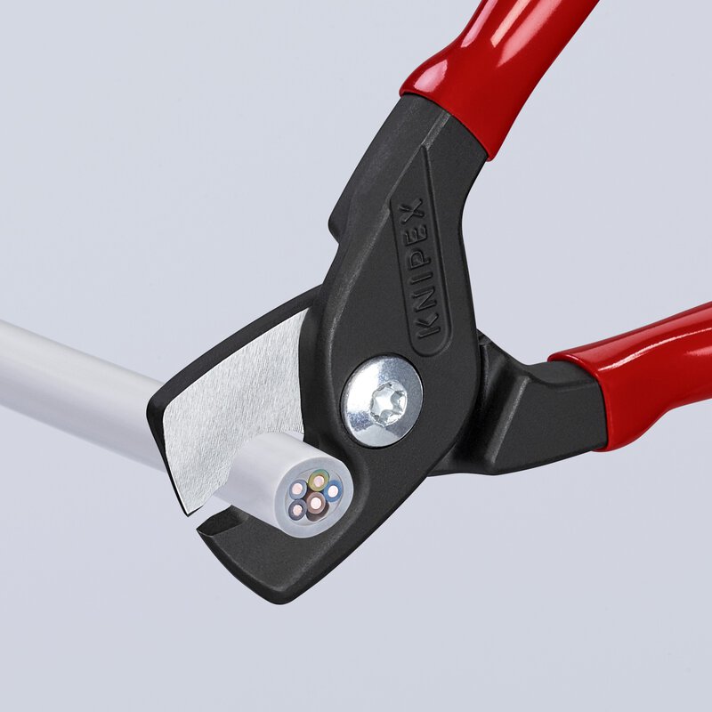 StepCut Kabelschere mit Kunststoff überzogen, brüniert, 160 mm #3