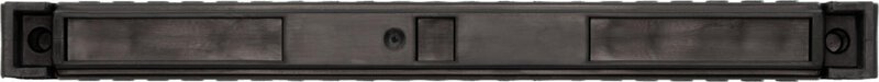 ESD double slot wall 300, 255x22x345mm, with floor stop type 022, non-reinforced, black #2