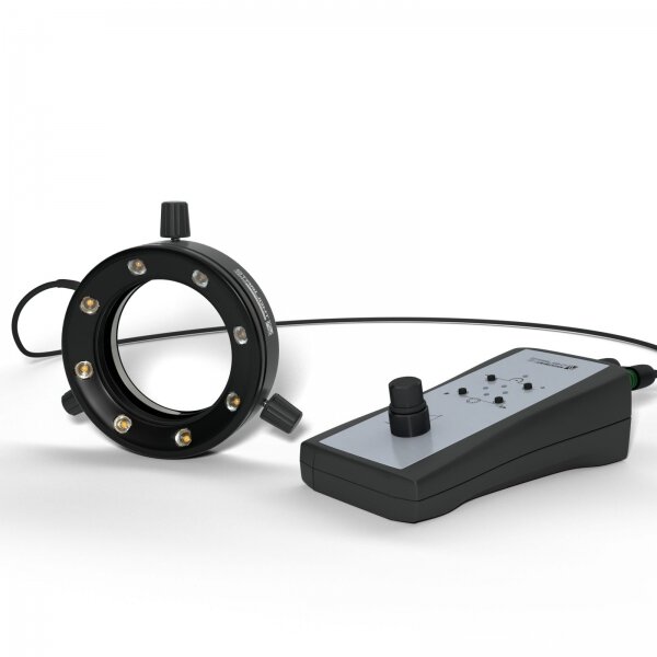 LED-Segment-Ringlicht, natur-weiß (4.000 K), Arbeitsabstand 80 mm, Spanndurchmesser max. 66 mm #zoom-1