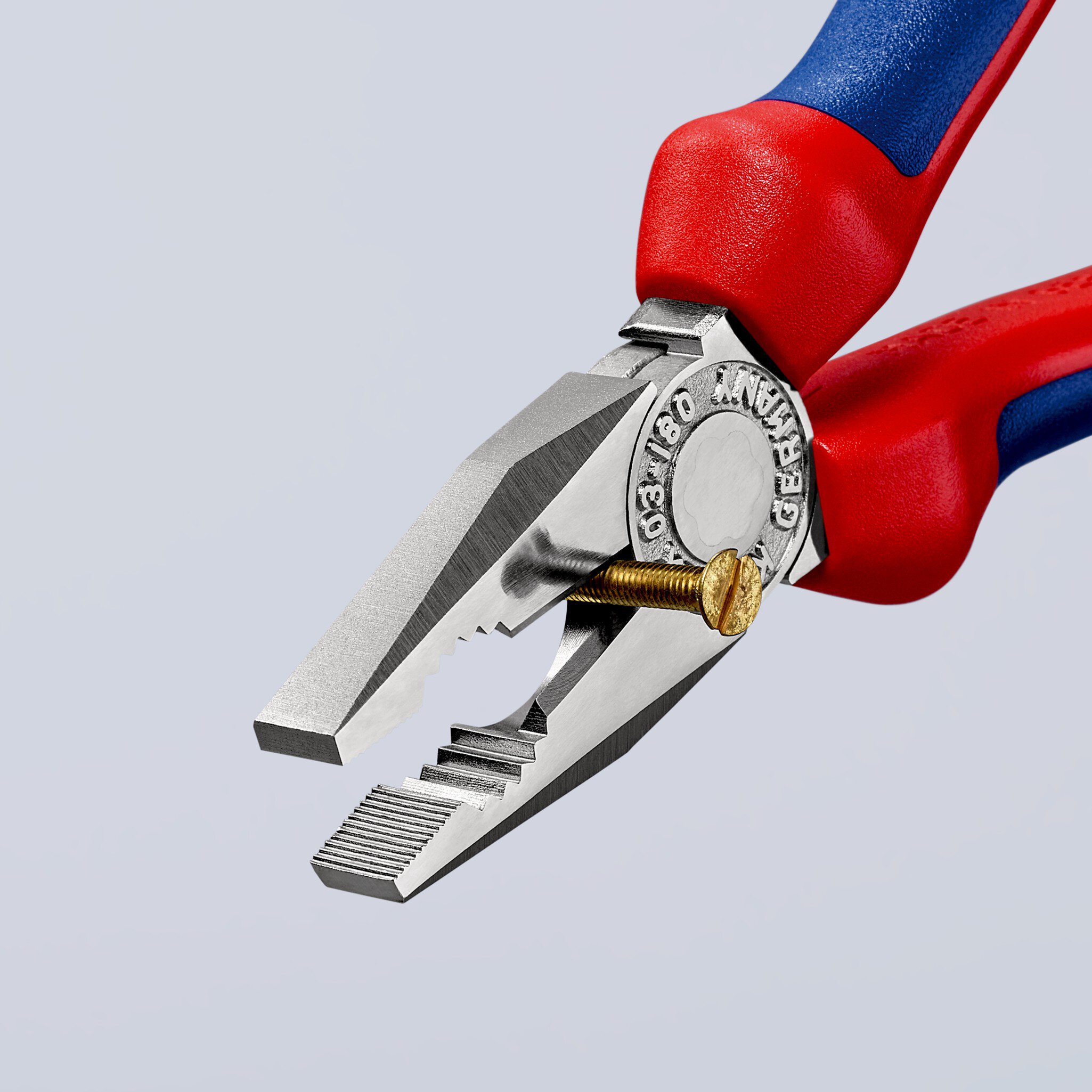 Combination pliers with multi-component sleeves, chrome-plated, 180 mm (SB card/blister) #zoom-4