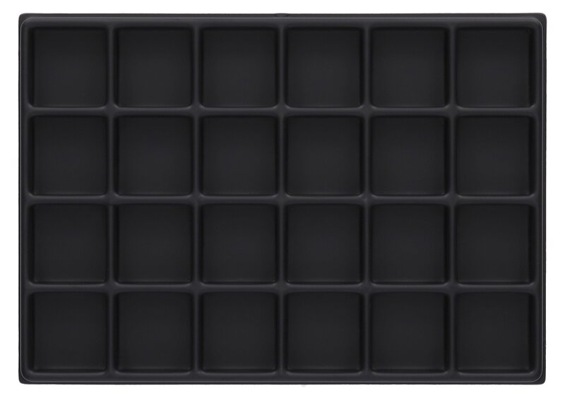 ESD Einlage für Sortimentskasten 210, 24 Fächer à 30 x 31 mm #1