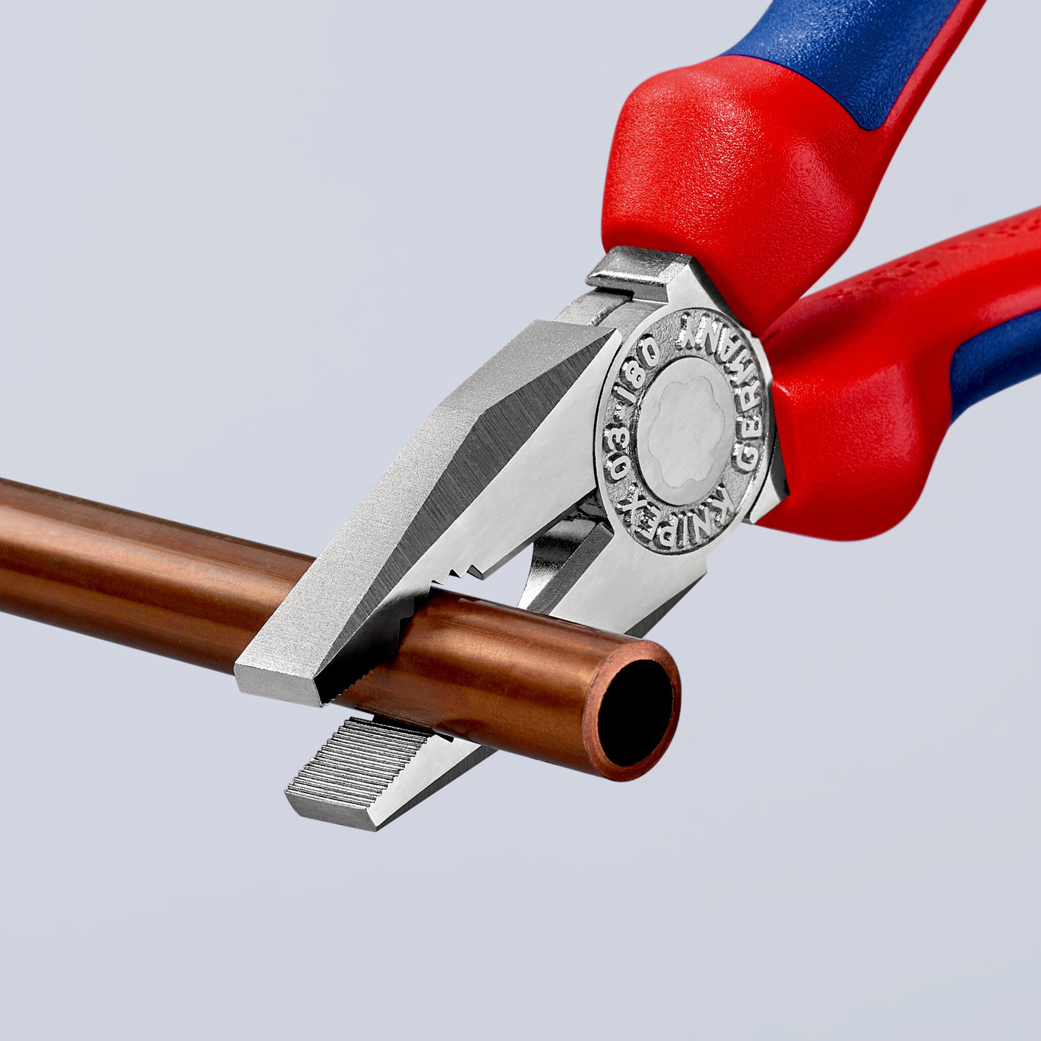 Combination pliers with multi-component sleeves, chrome-plated, 180 mm (SB card/blister) #zoom-5