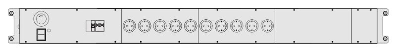 Electrical connection strip Sintro standardised, 1530/1830 x 140 x 76 mm #zoom-1