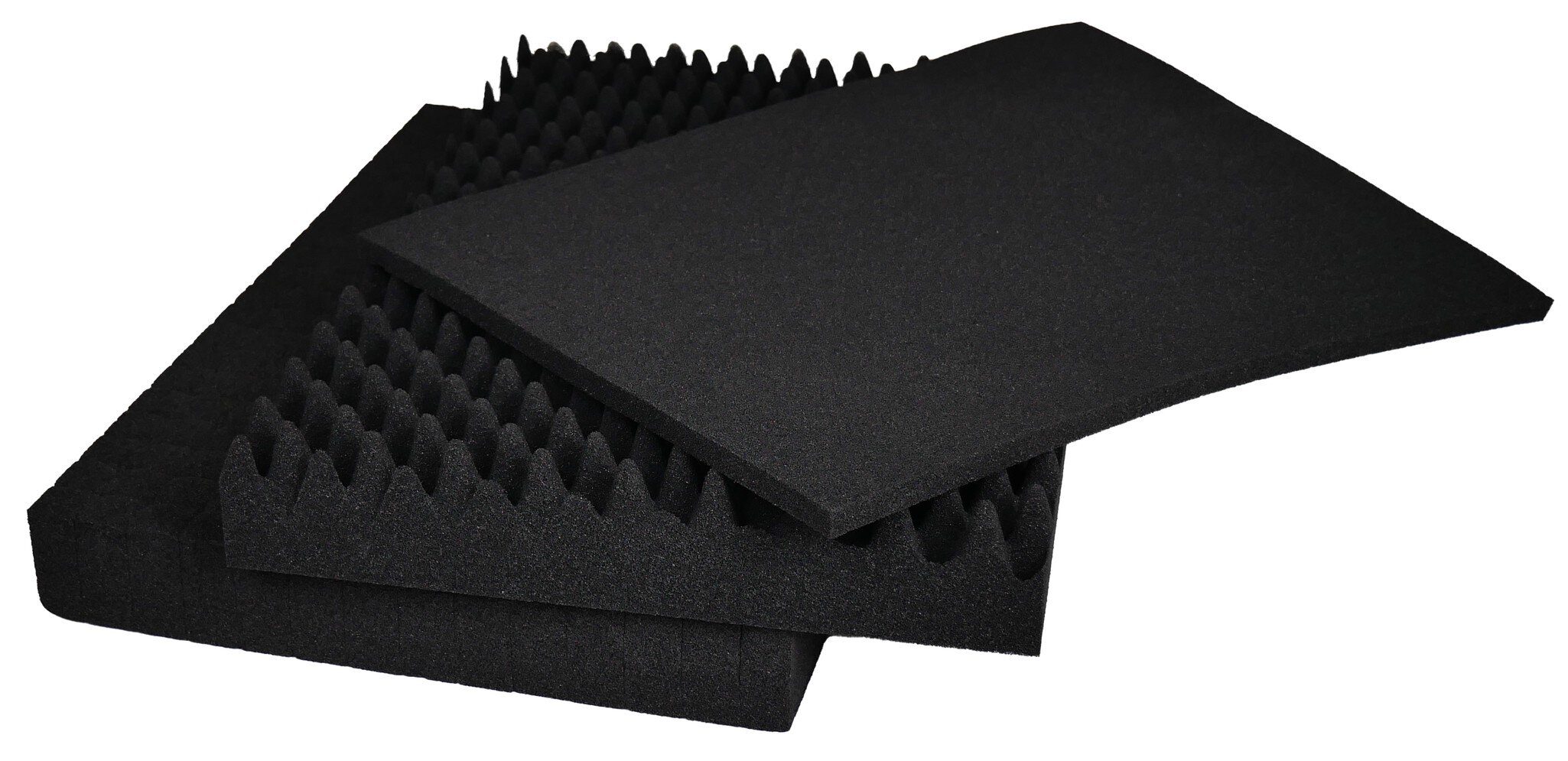 Mousse prédécoupée ESD pour mallette K2003 ESD, noir, 415 x 275 mm #zoom-1
