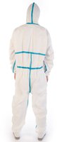Overall Microporous, Cat.III, Type 4+5+6, white, size L #thumbnail-2