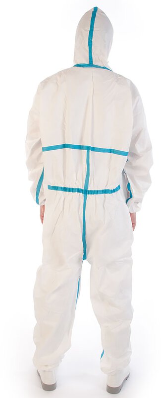Overall Microporous, Cat.III, Type 4+5+6, white, size L #2