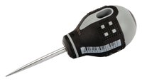 ERGO™ Awl, round tip with short rubber grip, 6 mm x 50 mm #thumbnail-1