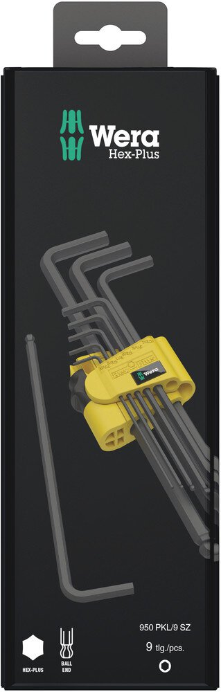 Hex key set, imperial, BlackLaser, 9-piece #zoom-1