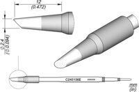 Panne à souder, rond, biseautée D : 2,4 mm pour T245 #thumbnail-1