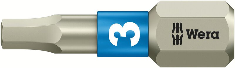 Innensechkant-Bit, Edelstahl, 3 x 25 mm #1