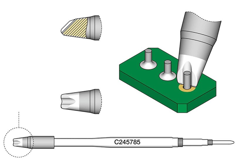 Lötspitze Pin / Connector, D: 1,5 mm, C245785 #2