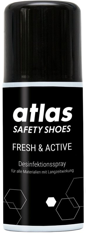 Shoe disinfectant spray Fresh &amp; Active for all materials with long-lasting effect, 150 ml