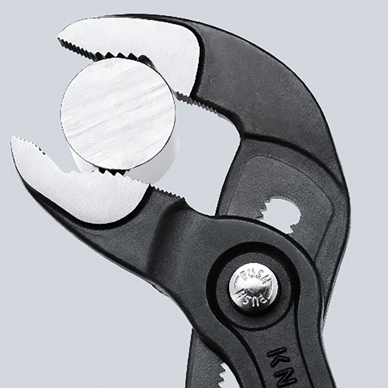 Cobra® high-tech water pump pliers, gray atramentized, wrench size 46 mm, 250 mm #zoom-10