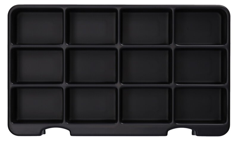 ESD Einlage für Sortimentskasten 166, 12 Fächer à 64 x 44 mm #1